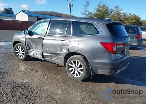 2019 Honda Pilot Ex from USA, damaged, VIN 5FNYF6H37KB017465